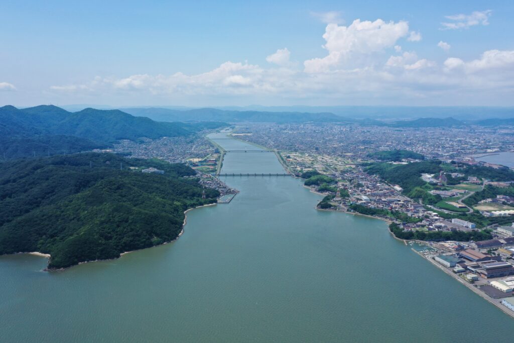 芦田川の風景